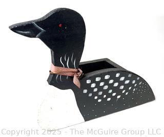 Magazine Rack and Wooden Duck Box