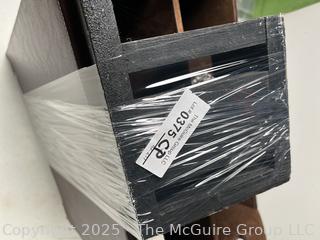Magazine Rack and Wooden Duck Box