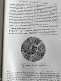 Three (3) Books Including The Alloying Elements In Steel; Oxidation of Metals and Alloys; and The Metallography and Heat Treatment of Iron and Steel 