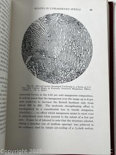 Three (3) Books Including The Alloying Elements In Steel; Oxidation of Metals and Alloys; and The Metallography and Heat Treatment of Iron and Steel 