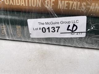 Three (3) Books Including The Alloying Elements In Steel; Oxidation of Metals and Alloys; and The Metallography and Heat Treatment of Iron and Steel 