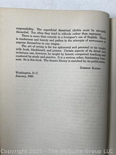 Three (3) Books Including Manual of Foreign Dialects for Radio, Stage and Screen; Acting; and Understanding Poetry