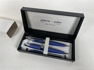 Boxed Cross Pencil Black and Pierre Cardin Pen Pencil Stylist Set In Original Boxes