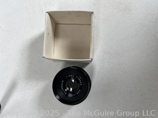 EL-OMEGAR f/3.5 50 mm ENLARGING LENS L455-110 Simmon Omega with Original Box