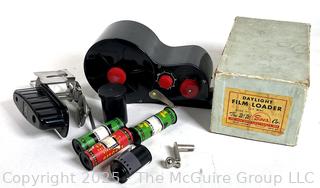 W.W. Boes Co DeLuxe Model A Daylight Film Winder Loader and Film 35MM