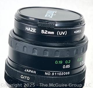 Vivitar Auto Wide-Angle 24mm 1:2.8 Lens No. 37609813 58mm (CANON mount)