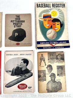 Collection of 1950's Baseball Ephemera 