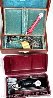 Singer Sewing Machine with Attachments