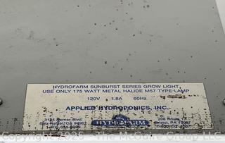 Hydrofarm Sunburst Series Grow Light. 1 of 2 Offered in This Auction