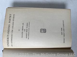 Three (3) Books Including Manual of Foreign Dialects for Radio, Stage and Screen; Acting; and Understanding Poetry