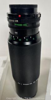 CANON ZOOM Lens FD 100-300mm 1:5.6 Camera Lens made in Japan