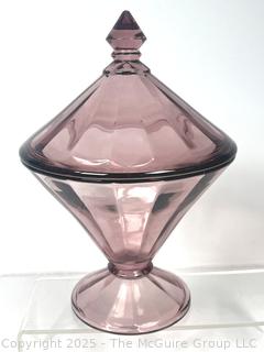 Two (2) Glass Candy Dishes