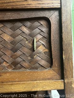 Japanese Tansu Cha-dansu Traditional Tea Ceremony Cabinet,1920's.  12 x 28 x 38"