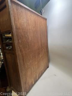 Japanese Tansu Cha-dansu Traditional Tea Ceremony Cabinet,1920's.  12 x 28 x 38"