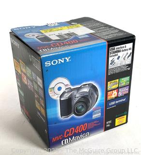 Sony Mavica CD Camera with Accessories in Original Box