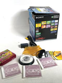 Sony Mavica CD Camera with Accessories in Original Box