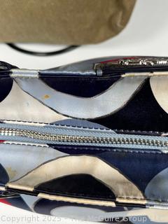 Two (2) Tote Style Handbags Including Coach and Steve Madden