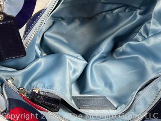 Two (2) Tote Style Handbags Including Coach and Steve Madden