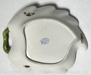 Herend Rothschild Hand Painted Bird Dish 
