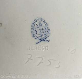 Herend Rothschild Hand Painted Bird Dish 