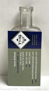 1890's Harper Headache Remedy Bottle Washington DC