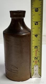 1870 Stoneware Ink Bottle J Arnold London