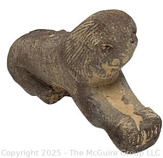 Pre-Columbian Crouching Animal Figure 
