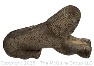Pre-Columbian Crouching Animal Figure 