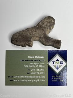 Pre-Columbian Crouching Animal Figure 