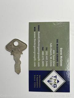 1908 Ford Model T Car Key