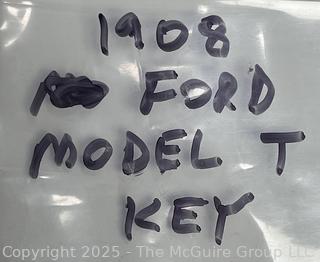 1908 Ford Model T Car Key