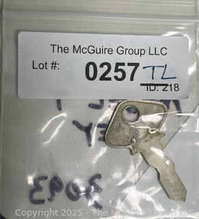 1908 Ford Model T Car Key