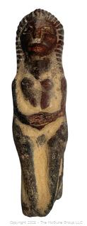 Ancient Egyptian Shabti of the Egyptian Priestess Figure. 7"