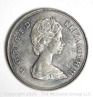 1981 Great Britain Crown Commemorating Engagement Of Prince Charles & Lady Diana. REV: Portrait