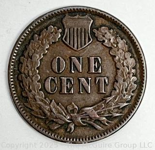 1888 Indian Head One Cent Penny Coin 