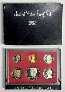 1982 United States Proof Coin Set