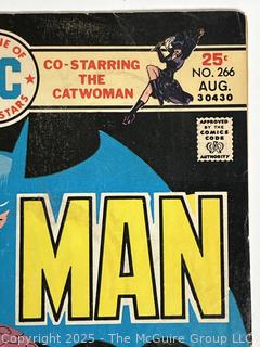 Batman #266 (August 1975) "Here Comes...The Catwoman" Comic Book Cover Early Catwoman Appearance