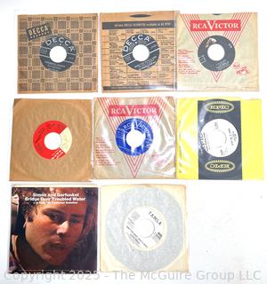 Fourteen (14) 45rpm Records