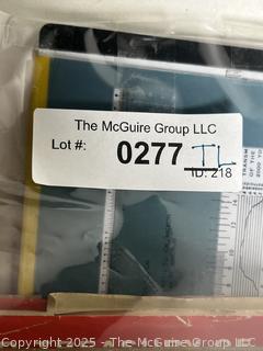 Group Ephemera Including JFK, Agnew, Planes, Card Gauges, Calculator, Etc