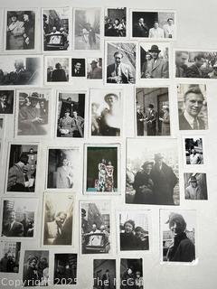 Collection of Candid Photos of Celebrities from The 1930's. Identified on back.