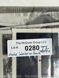 Collection of Candid Photos of Celebrities from The 1930's. Identified on back.