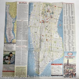 Travel Maps and Souvenir Pamphlets.