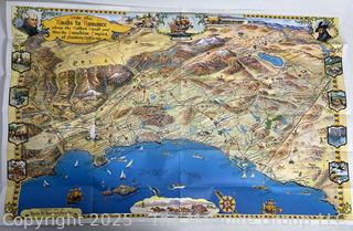 Travel Maps and Souvenir Pamphlets.