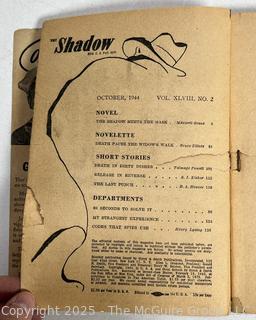 The Shadow October 1944 Shadow Meets The Mask Maxwell Grant Pulp Magazine
