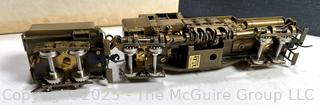 Brass United Pacific Fast Mail PFM 3-Truck Shay Locomotive Pacific Coast HO  In Box