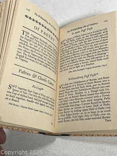 The Williamsburg Art of Cookery by Helen Bullock Cookbook Reprint 