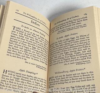 The Williamsburg Art of Cookery by Helen Bullock Cookbook Reprint 