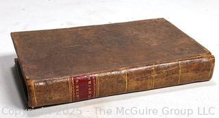 Leather Bound with Gilt Decoration 1809 Memoirs Of The Life Of Mrs. Elizabeth Carter 1st American Edition Book.