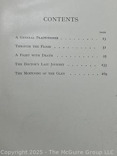 1897 A Doctor Of The Old School by Ian MacLaren Book. 
