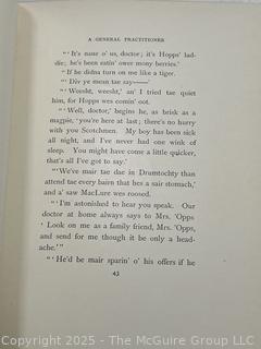 1897 A Doctor Of The Old School by Ian MacLaren Book. 